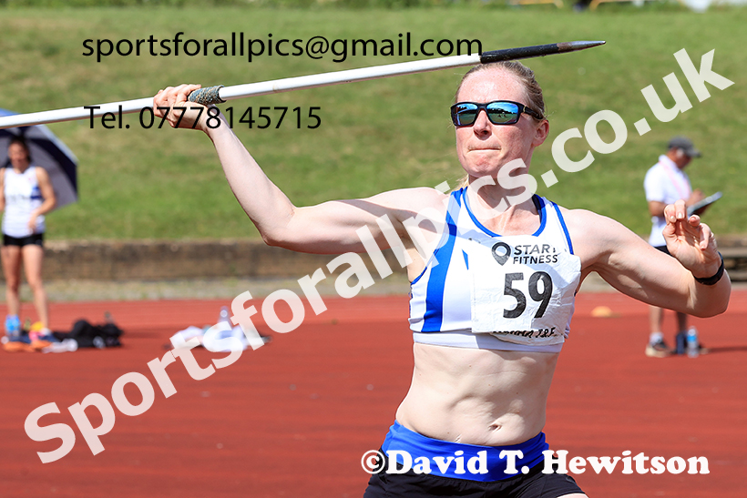 Womens javelin, 2025 NEMAA Track and Field, Monkton. Photo: David T. Hewitson/Sports for All Pics
